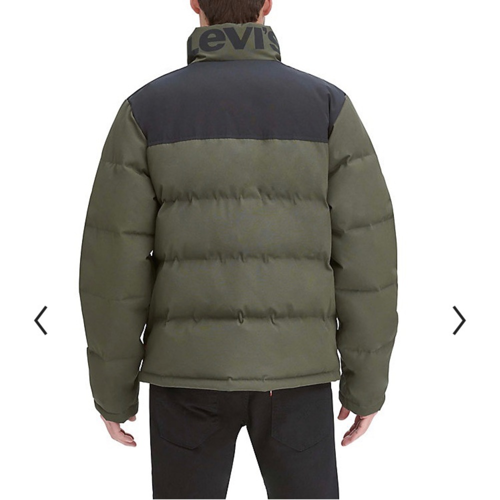 Men's Levi's Arctic Cloth Puffer Jacket M - Picture 2 of 6